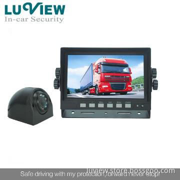 Waterproof Camera 7 inch Monitor caravan rear view camera system